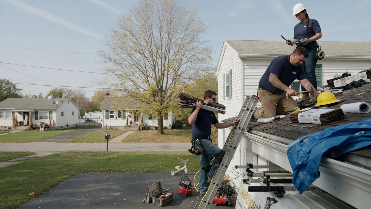 Local Roofing Contractors in Olmsted Falls, OH near me